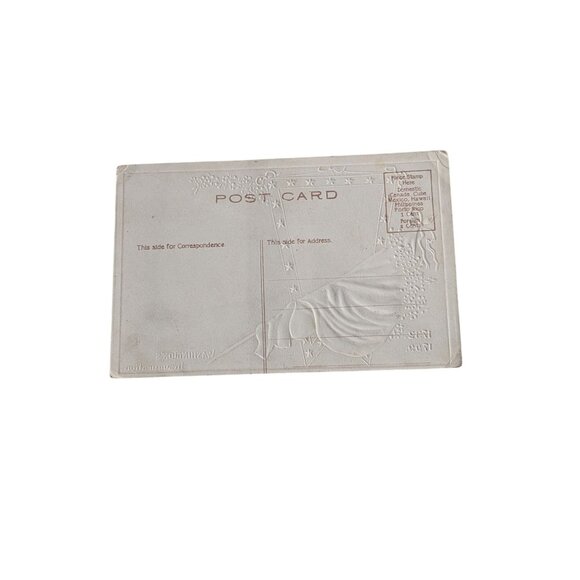 Antique Washingtons Inauguration Postcard 1732-1799 Vintage Patriotic Memorabili - Picture 8 of 8